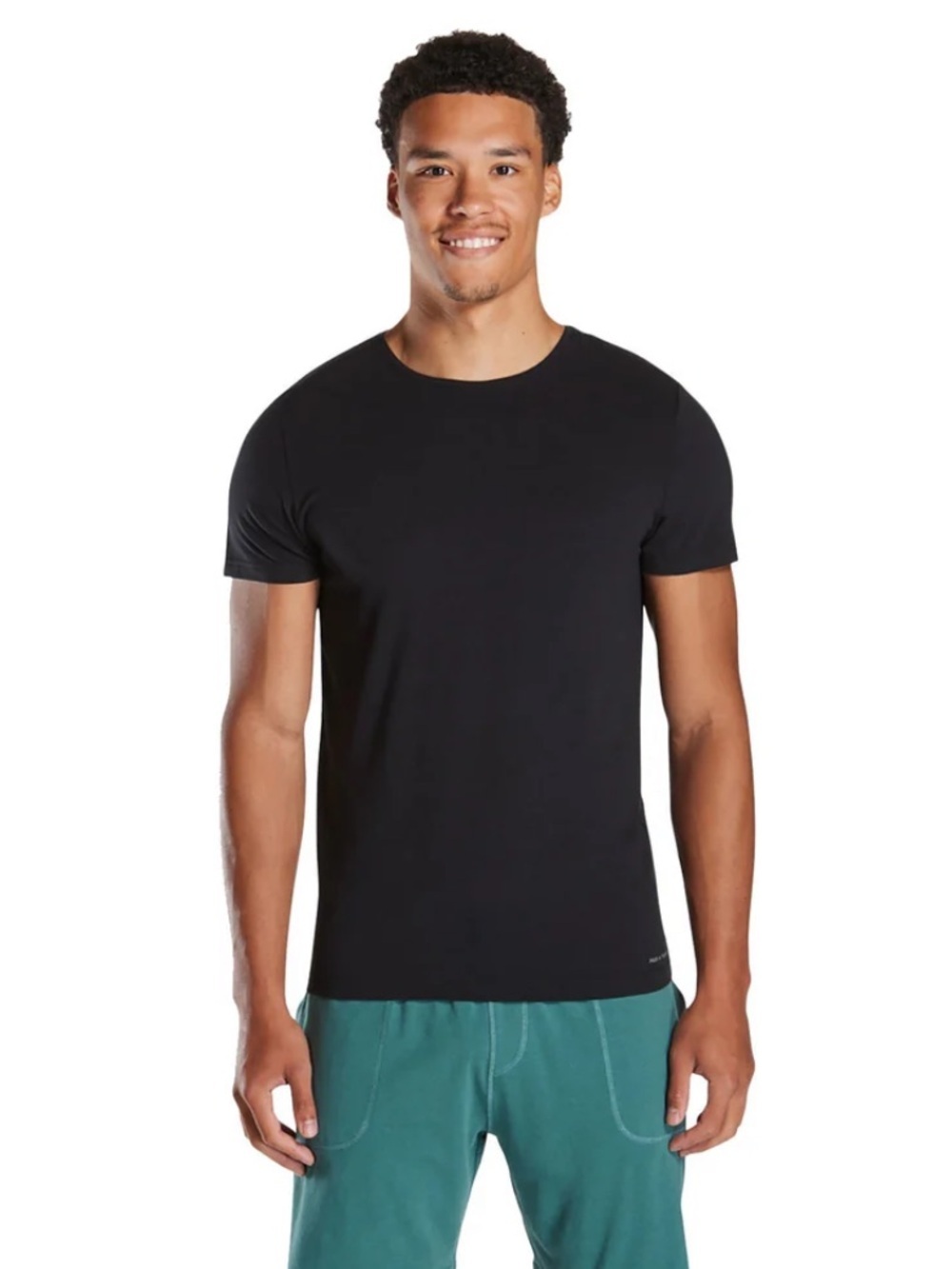 **2 Pk Pair of Thieves Men’s crew Neck Undershirt T-Shirt Black Sz M